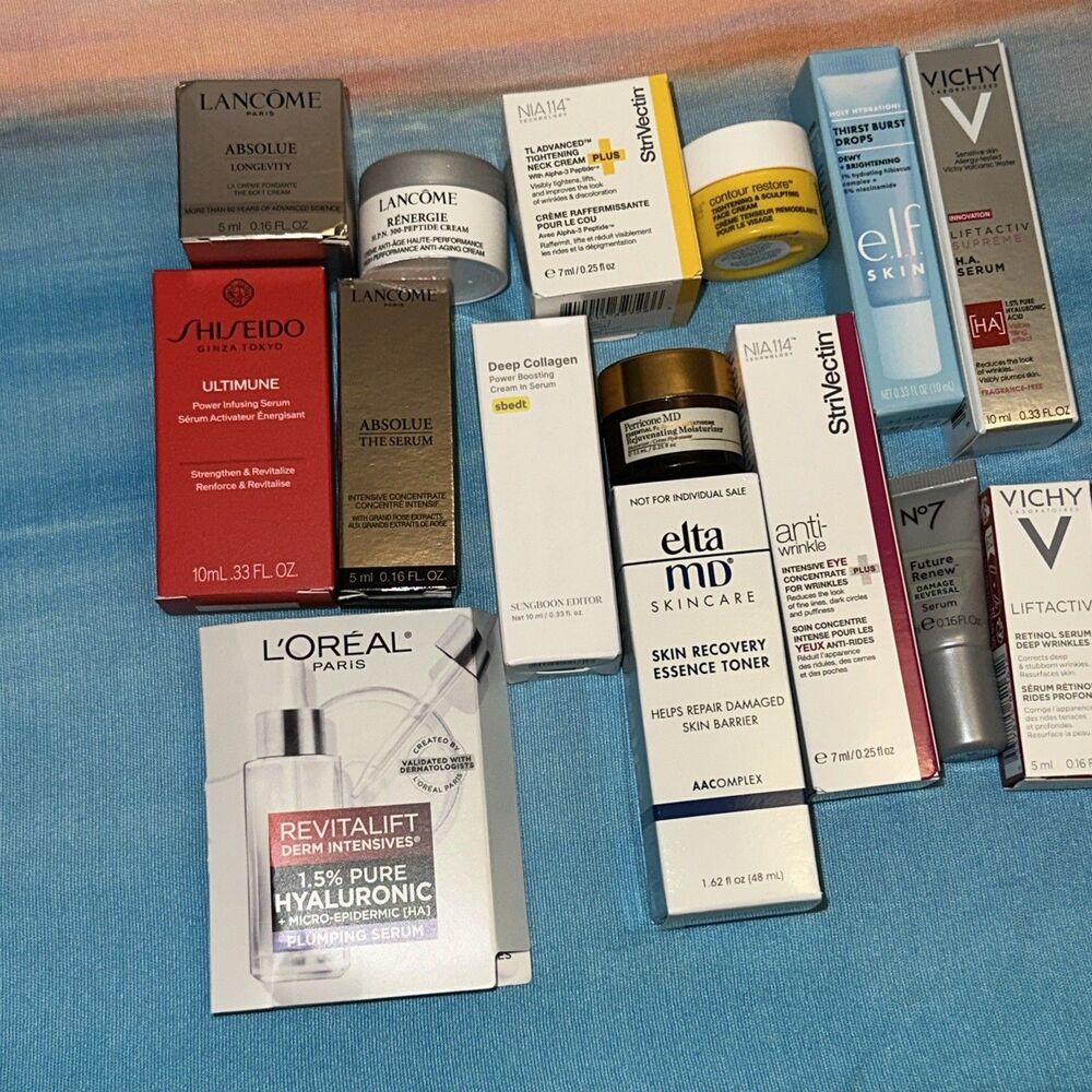 Lot Of Luxury, Beauty, Antiaging, Travel Products, Lancôme, Perricone, Shiseido